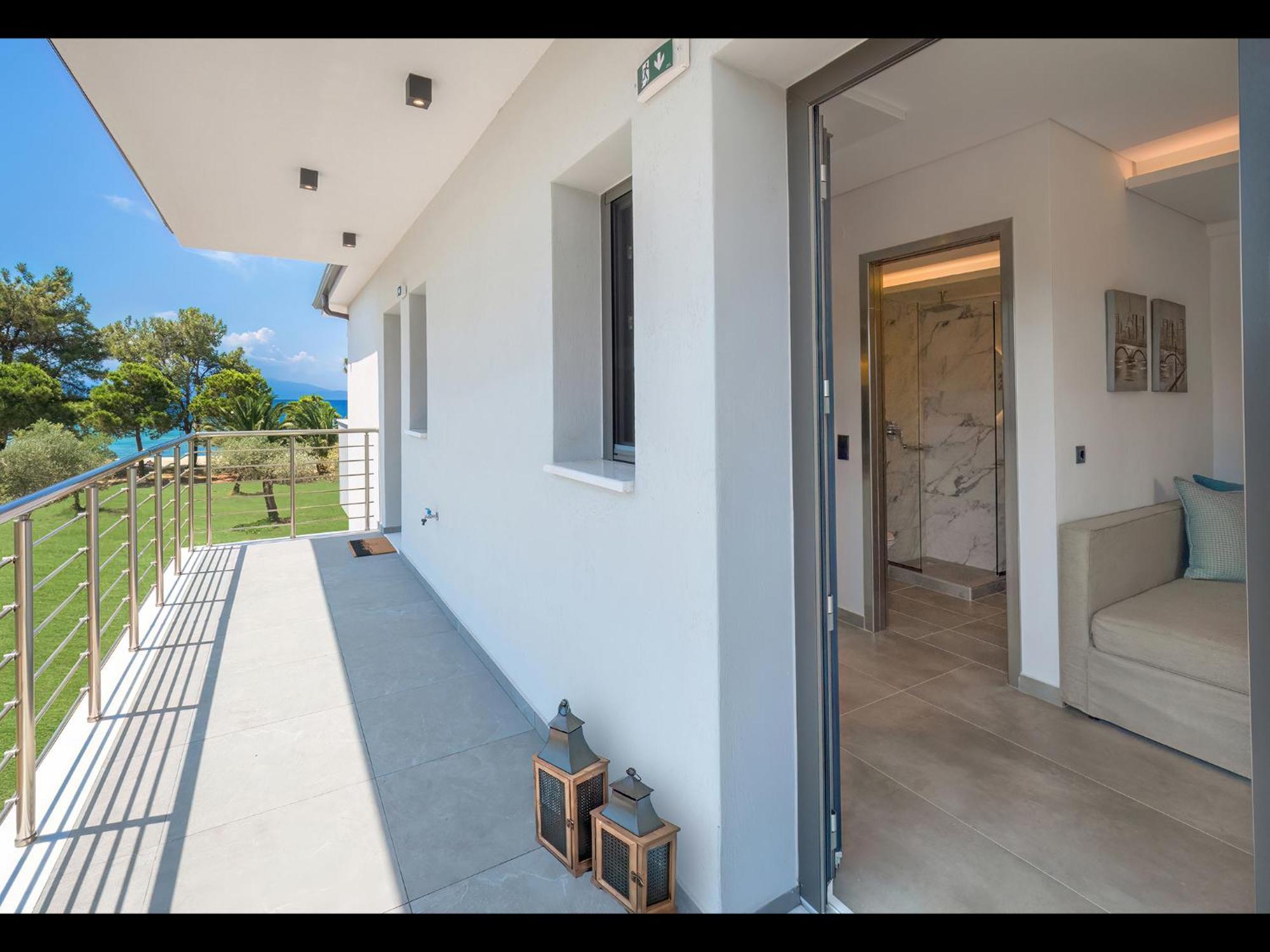 Ferienwohnung Aktaia Fresh Órmos Prínou Exterior foto